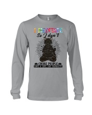 I MADITATE SO I DON'T CHOKE PEOPLE Long Sleeve Tee tile