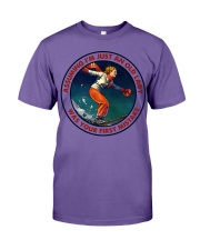 ASSUMING I'M JUST AN OLD LADY Premium Fit Mens Tee tile