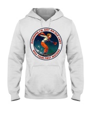 ASSUMING I'M JUST AN OLD LADY Hooded Sweatshirt front