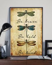 BE BRAVE BE BOLD BE KIND 11x17 Poster lifestyle-poster-2