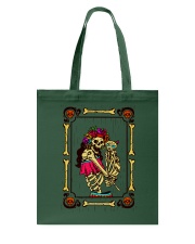 CAT SUGAR SKULL GIRL Tote Bag tile