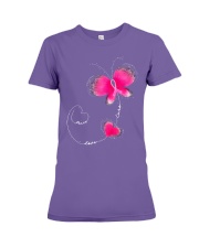 PEACE LOVE CURE Premium Fit Ladies Tee tile