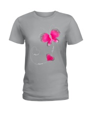 PEACE LOVE CURE Ladies T-Shirt tile