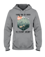 THERE ARE 20 SIDES TO EVERY STORY Hooded Sweatshirt tile