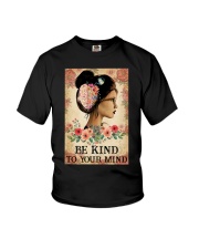 BE KIND TO YOUR MIND Youth T-Shirt tile