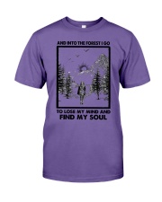 AND INTO THE FOREST I GO Premium Fit Mens Tee tile