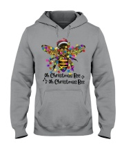 OH CHRISTMAS BEE Hooded Sweatshirt tile