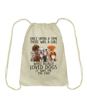 ONCE UPON A TIME THERE WAS A GIRL Drawstring Bag tile