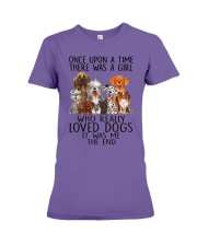 ONCE UPON A TIME THERE WAS A GIRL Premium Fit Ladies Tee tile