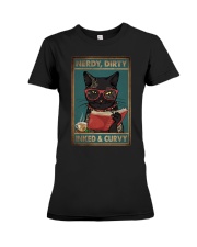 NERDY DIRTY INKED CURVY Premium Fit Ladies Tee tile