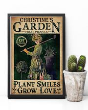 PLANT SMILES GROW LOVE - CUSTOM NAME 11x17 Poster lifestyle-poster-8