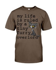 MY LIFE IS RULED BY A TINY FURRY OVERLORD Classic T-Shirt tile