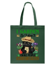 I GARDEN SO I DON'T CHOKE PEOPLE Tote Bag tile