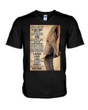 TODAY IS A GOOD DAY V-Neck T-Shirt tile
