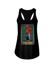 YOU ARE Ladies Flowy Tank tile