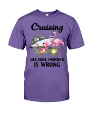 CRUISING BECAUSE MURDER IS WRONG Premium Fit Mens Tee tile