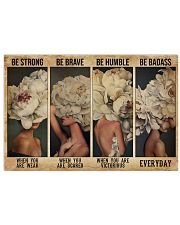 BE STRONG WHEN YOU ARE WEAK 17x11 Poster front