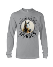 JUST A GIRL WHO LOVES HORSES Long Sleeve Tee tile
