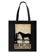 AND SHE LIVED HAPPILY EVER AFTER Tote Bag tile