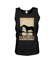 AND SHE LIVED HAPPILY EVER AFTER Unisex Tank tile