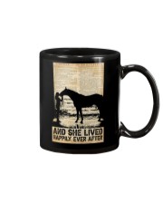 AND SHE LIVED HAPPILY EVER AFTER Mug tile