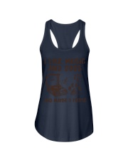 I LIKE MUSIC AND DOGS AND MAYBE 3 PEOPLE Ladies Flowy Tank tile