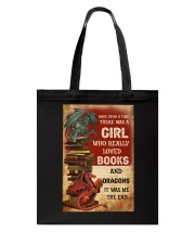 ONCE UPON A TIME THERE WAS A GIRL Tote Bag tile