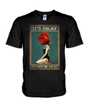 IT'S OKAY TO NOT BE OKAY V-Neck T-Shirt tile