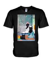 CATS V-Neck T-Shirt tile