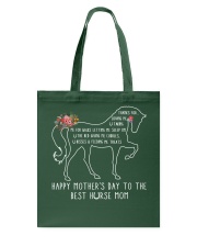 HAPPY MOTHER'S DAY TO THE BEST HORSE MOM Tote Bag tile