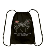 HAPPY MOTHER'S DAY TO THE BEST HORSE MOM Drawstring Bag tile