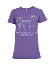 HAPPY MOTHER'S DAY TO THE BEST HORSE MOM Premium Fit Ladies Tee tile