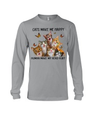 CATS MAKE ME HAPPY Long Sleeve Tee tile