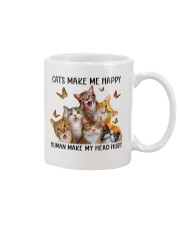 CATS MAKE ME HAPPY Mug tile