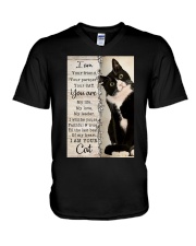 I AM YOUR CAT V-Neck T-Shirt tile