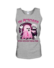 IN OCTOBER EVEN GHOST WEAR PINK Unisex Tank tile