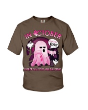 IN OCTOBER EVEN GHOST WEAR PINK Youth T-Shirt tile