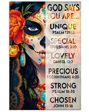 GOD SAYS YOU ARE 11x17 Poster front
