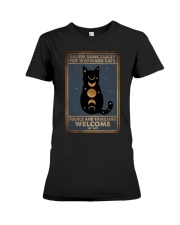 SALEM SANCTUARY FOR WAYWRD CATS Premium Fit Ladies Tee tile