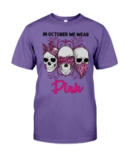 IN OCTOBER WE WEAR PINK Premium Fit Mens Tee tile