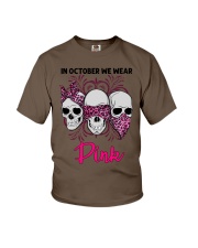 IN OCTOBER WE WEAR PINK Youth T-Shirt tile