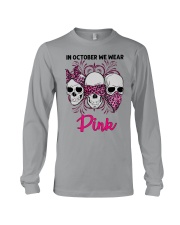 IN OCTOBER WE WEAR PINK Long Sleeve Tee tile