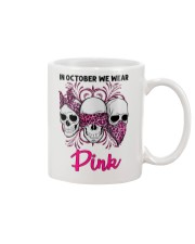 IN OCTOBER WE WEAR PINK Mug tile
