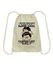 I NEVER DREAMED I'D GROW UP TO BE SUPER COOL Drawstring Bag tile
