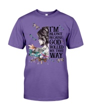 I'M BLUNT BECAUSE GOD ROLL ME THAT WAY Premium Fit Mens Tee tile