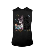 I'M BLUNT BECAUSE GOD ROLL ME THAT WAY Sleeveless Tee tile