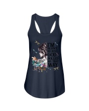 I'M BLUNT BECAUSE GOD ROLL ME THAT WAY Ladies Flowy Tank tile