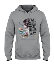 I'M BLUNT BECAUSE GOD ROLL ME THAT WAY Hooded Sweatshirt tile