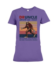 BIGFOOT DRUNCLE Premium Fit Ladies Tee tile