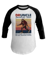 BIGFOOT DRUNCLE Baseball Tee tile